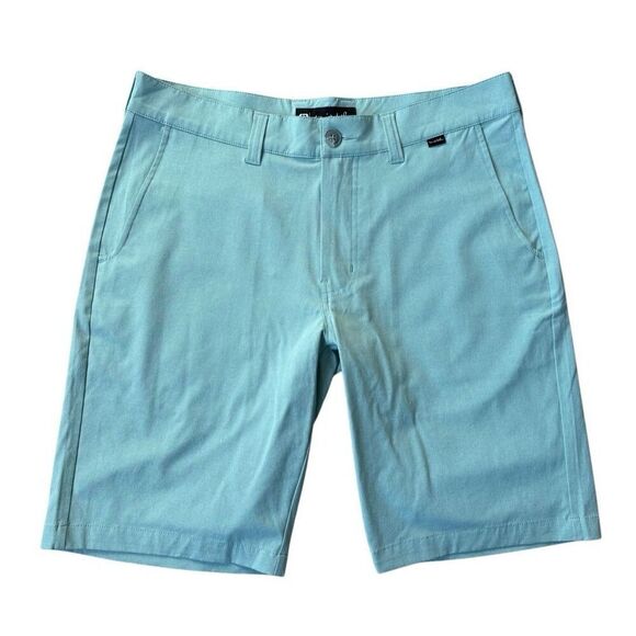 Travis Mathew Men’s Dark Blue Active Stretchy Golf Shorts Size 32 - Picture 1 of 9